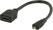 valueline vgvp34790b020 high speed hdmi cable with ethernet hdmi micro connector 020m black photo