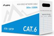 lanberg ftp solid cable cu cat6 305m grey photo