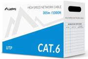 lanberg sftp solid cable cu cat6 305m grey photo