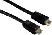 hama 122105 high speed hdmi cable plug plug ethernet gold plated 3m photo