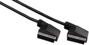 hama 122141 scart connecting cable plug plug 3m photo