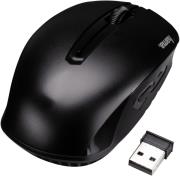 hama 134908 am 7400 wireless optical mouse black photo