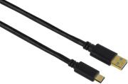 hama 135735 usb c adapter cable usb c plug usb 31 a plug gold plated 075m photo