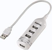 hama 39788 usb 4 port 20 hub 1 4 bus powered white photo