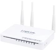 logilink wl0143 3t3r wireless dual band router with 4 port gigabit ethernet switch photo