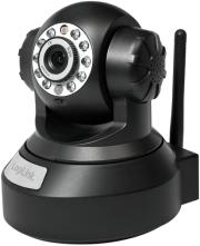 logilink wc0048 wlan indoor pan tilt ip camera with night vision motion sensor 2 way audio 1mpx photo