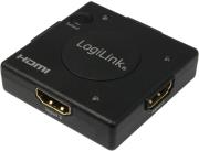 logilink hd0006 mini hdmi amplifier switch 3 to 1 full hd 1080p photo