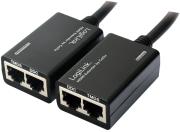 logilink hd0005 hdmi extender by cat5 6 up to 30m photo