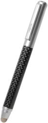 logilink aa0076 touch pen with integrated ballpoint pen carbon fiber photo