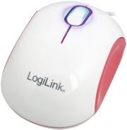 logilink id0092a cooper optical mouse usb 1000dpi white pink photo
