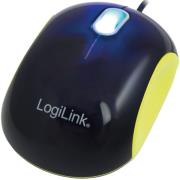 logilink id0094a cooper optical mouse usb 1000dpi black yellow photo