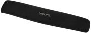 logilink id0044 keyboard gel wrist rest pad 425x7x18cm black photo