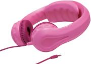logilink hs0046 padded childsafe headphone for children pink photo