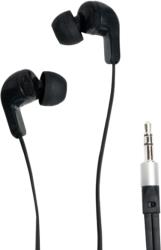 logilink hs0038 in ear stereo earphone 35mm with 2 sets ear buds black photo