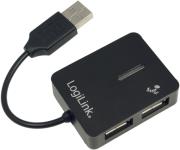 logilink ua0139 smile usb 20 4 port hub black photo