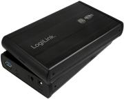 logilink ua0107 35 sata hdd enclosure usb 30 aluminium black photo