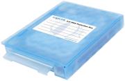 logilink ua0131 hard cover protection box for 1x 25 hdd blue photo