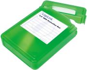 logilink ua0133g hard cover protection box for 1x 35 hdd green photo