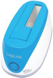 logilink qp0019 quickport usb 30 to sata 25 35 hdd blue white photo