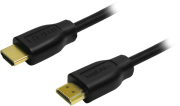 logilink ch0055 hdmi high speed with ethernet v14 cable gold plated 20m black photo