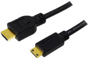 logilink ch0022 hdmi to mini hdmi high speed with ethernet v14 cable 15m black photo