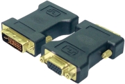 logilink ad0001 dvi adapter dvi i male hd dsub female gold plated photo