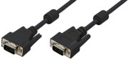 logilink cv0017 vga cable 2x 15 pin male double shielded with 2x ferrit core 15m black photo logilink cv0017 vga cable 2x 15 pin male double shielded with 2x ferrit core 15m black photo