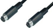 logilink ca1058 video cable 2x s video male 5m black photo