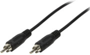 logilink ca1034 audio cable 2x cinch male 25m photo