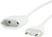 logilink cp127 power cord extension euro cee 7 16 plug to socket 3m white photo