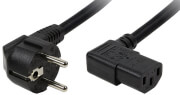 logilink cp103 power cord swiss iec male iec c13 female 90 angeled 2m black photo logilink cp103 power cord swiss iec male iec c13 female 90 angeled 2m black photo