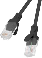 lanberg patchcord cat5e 15m black photo