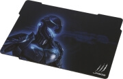 hama 113743 urage cyberpad gaming mouse pad black blue photo