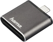 hama 124186 usb 31 card reader sd uhs ii usb 31 type c grey photo