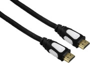 hama 56576 high speed hdmi cable with ethernet gold plated 15m black photo