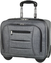 hama 101579 business notebook trolley 156 grey photo