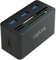 logilink cr0042 usb 30 hub with all in one card reader photo