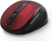 hama 182628 mw 400 optical 6 button wireless mouse red photo