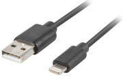 lanberg lightning m usb am cable 18m black photo