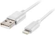 lanberg lightning m usb am cable 18m white photo