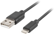 lanberg lightning m usb am cable 1m black photo