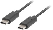 lanberg cable usb c 20 m m 18m black photo