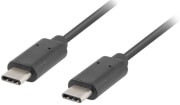 lanberg cable usb c 31 m m gen 1 05m black photo