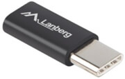 lanberg adapter usb type cm micro bf 20 black photo