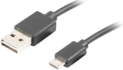 lanberg cable usb micro bm am 20 1m easy usb black photo