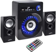 audiocore ac910 bluetooth 21 speaker system fm radio tf card input aux usb photo