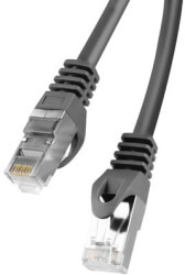 lanberg patchcord cat6 025m black photo