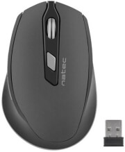 natec nmy 1423 siskin silent 2400dpi wireless mouse black grey photo