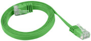 lanberg patchcord cat5e flat 05m green photo