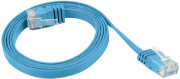 lanberg patchcord cat5e flat 15m blue photo